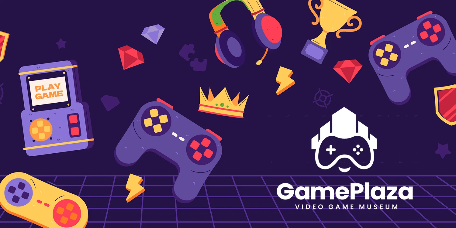 Retro Game GamePlaza joystick