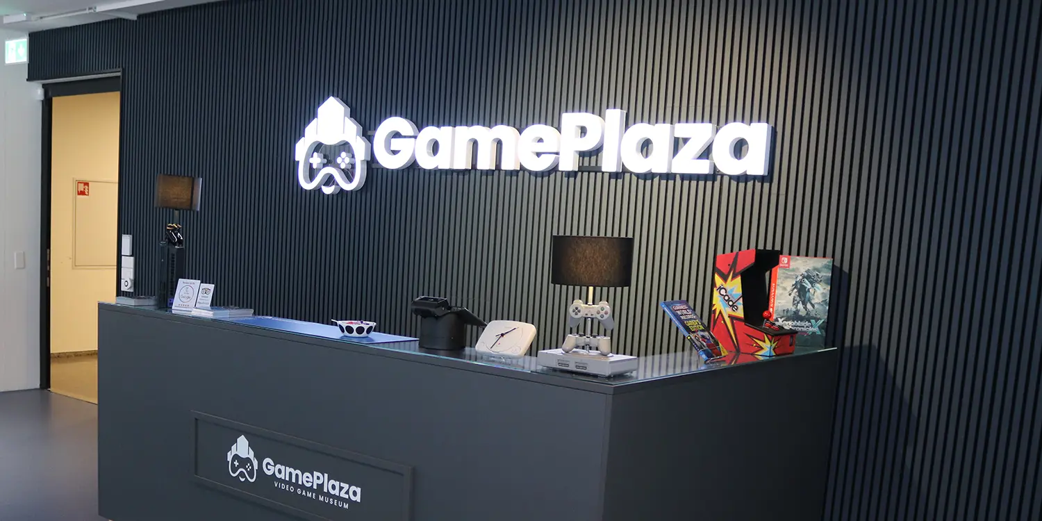 GamePlaza Video Game Museum Front Office