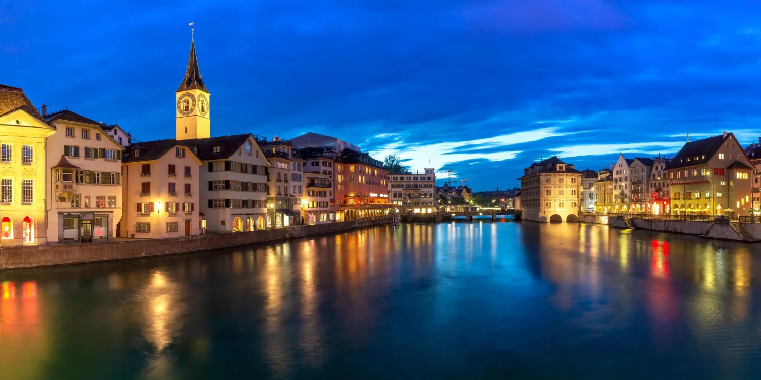 Zurich Tourism River Lake