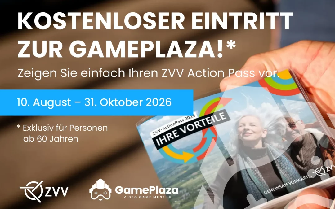 Entdecken Sie GamePlaza mit dem ZVV ActionPass 2026