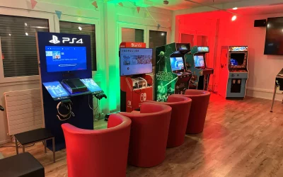 Arcade-Spiele mieten in Zürich: Gaming-Equipment und Spielautomaten für Ihr Event mieten