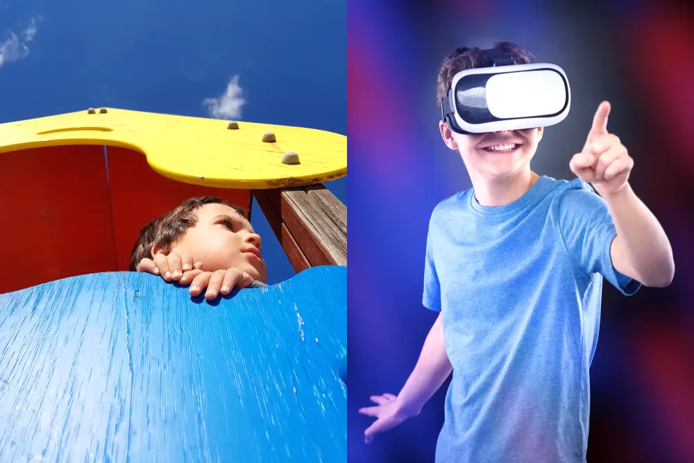 Summer Kids Tired vs Happy