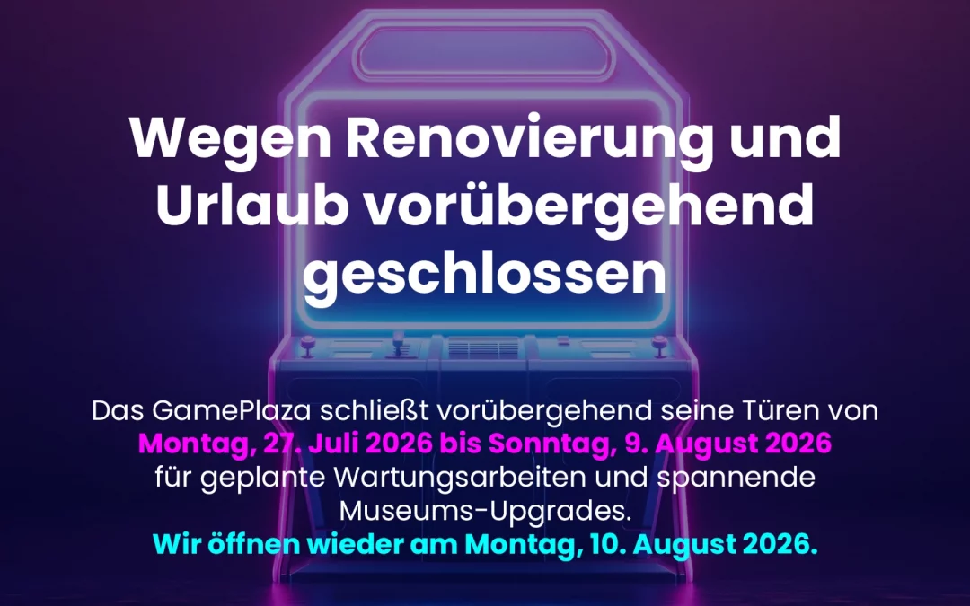 Vorübergehende Schließung: 27. Juli – 9. August 2026