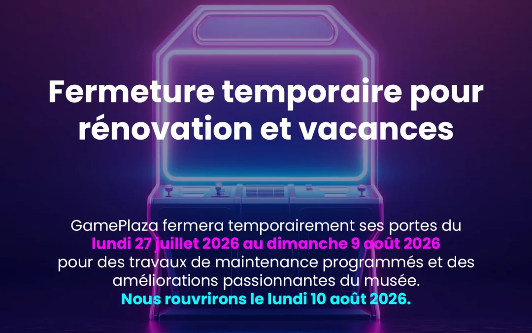 Avis de fermeture temporaire : 27 juillet – 9 août 2026