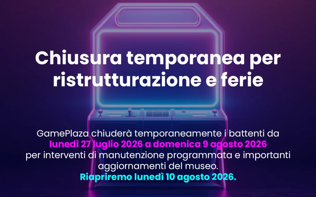 Avviso di chiusura temporanea: 27 luglio – 9 agosto 2026
