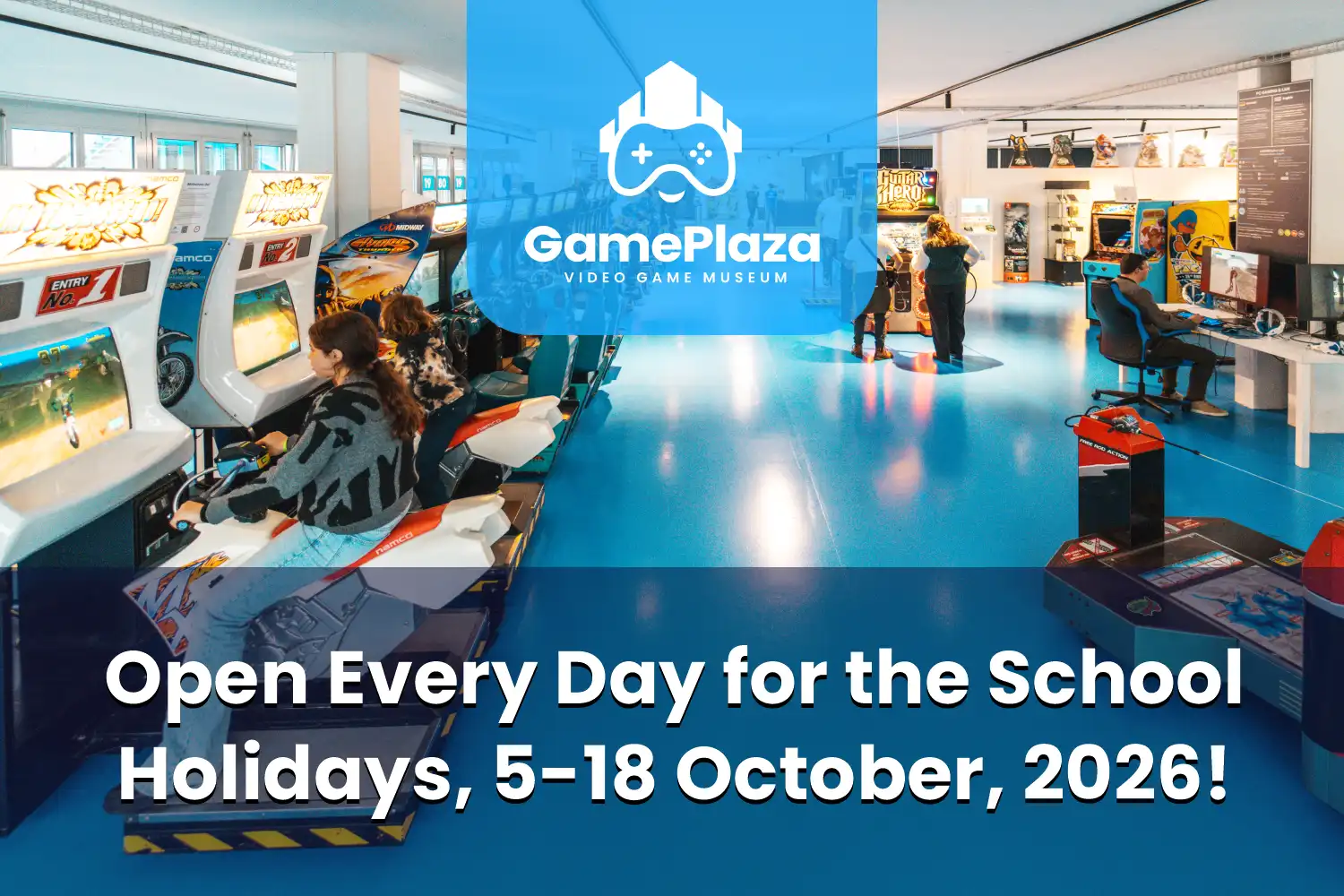 Open Every Day for the School Holidays, 5-18 October, 2026!