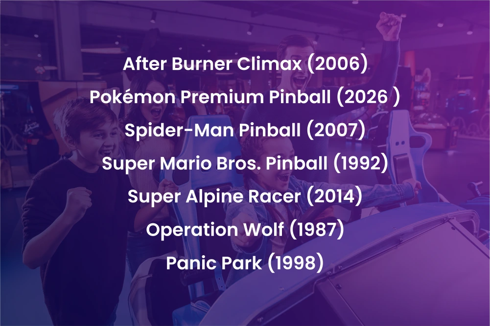 🚨 NEUHEITEN-ALARM: Die Arcade bei Gameplaza ist jetzt noch größer geworden! 🕹️